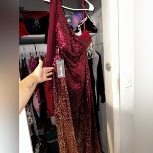 Beautiful Sequin Dress OFF shoulder